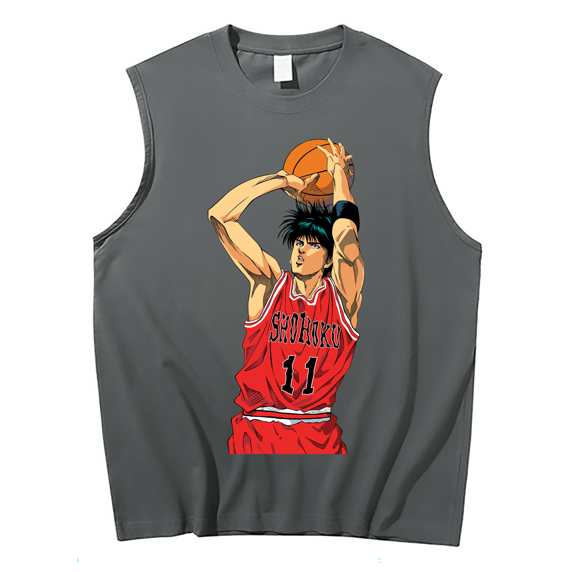 （画像用） SLAM DUNK／スラムダンク コットン100％タンクトップ（フロントプリント）
